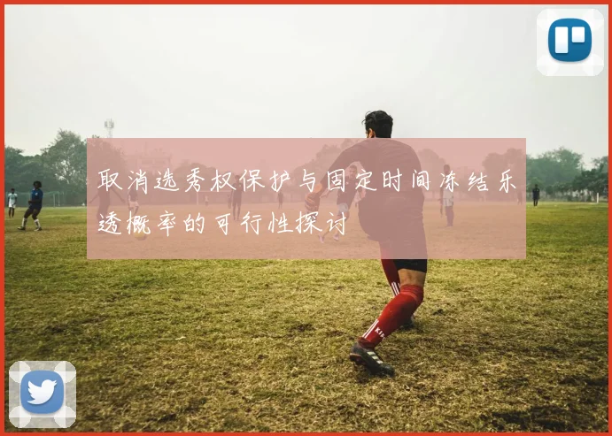 取消选秀权保护与固定时间冻结乐透概率的可行性探讨